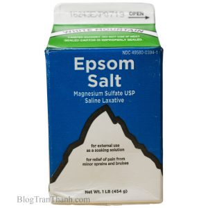 Muối Epsom nguyên chất White Mountain 1lb
